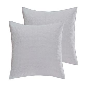 Levtex Home Cross Stitch Euro Shams