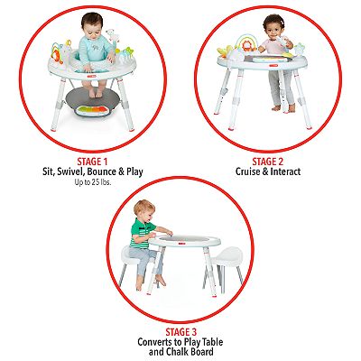 Skip Hop Baby Silver Cloud 3-Stage Grow-with-Me Interactive