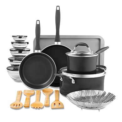 Food Network™ 23-pc. Nonstick Aluminum Cookware Set