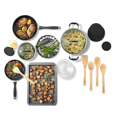 Food Network™ 23-pc. Nonstick Aluminum Cookware Set