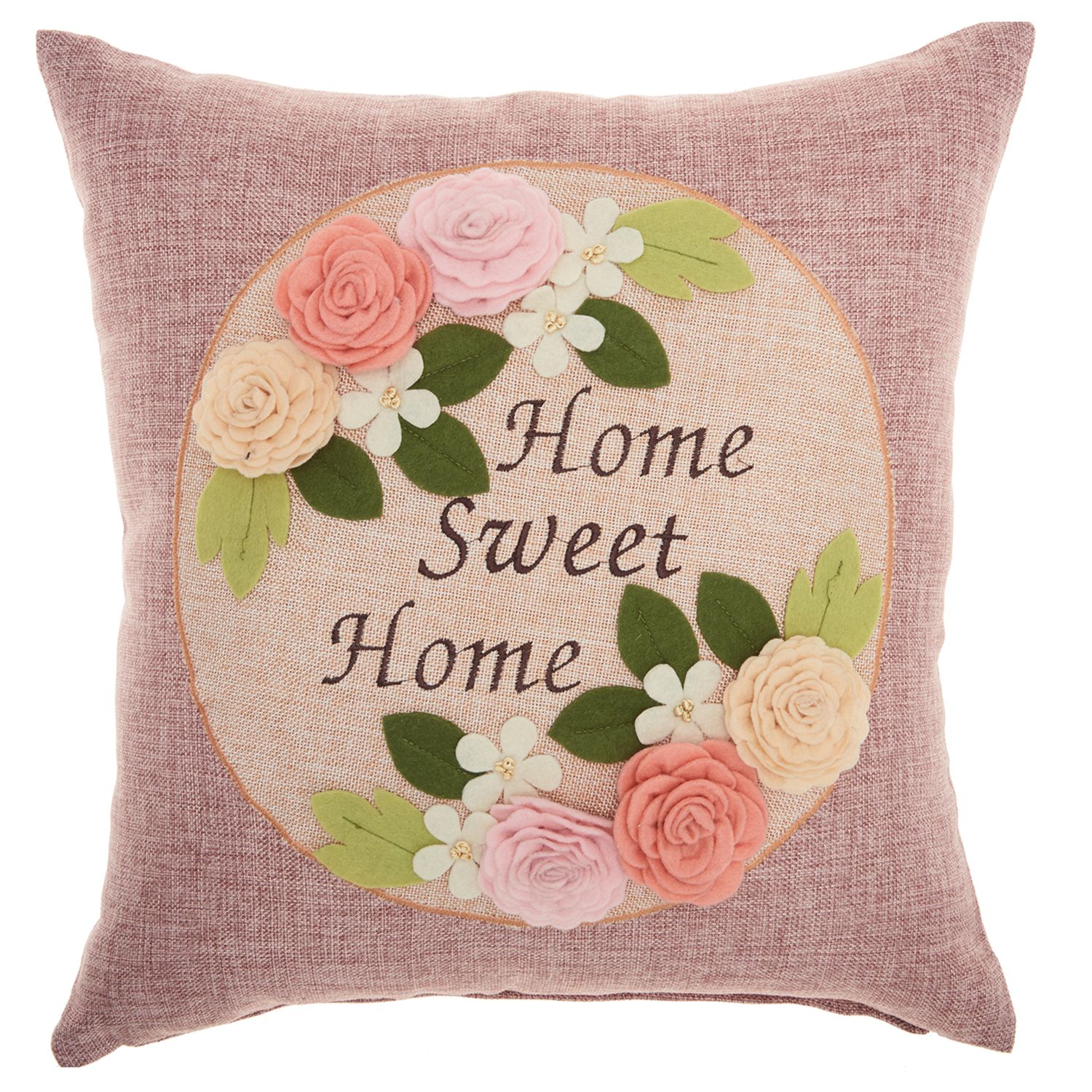 home sweet home throw pillow