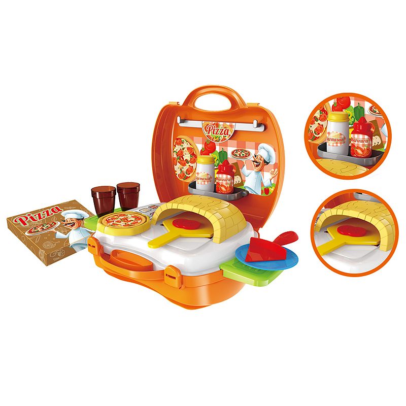 UPC 813023010709 product image for World Tech Toys Pizzeria Suitcase Playset | upcitemdb.com