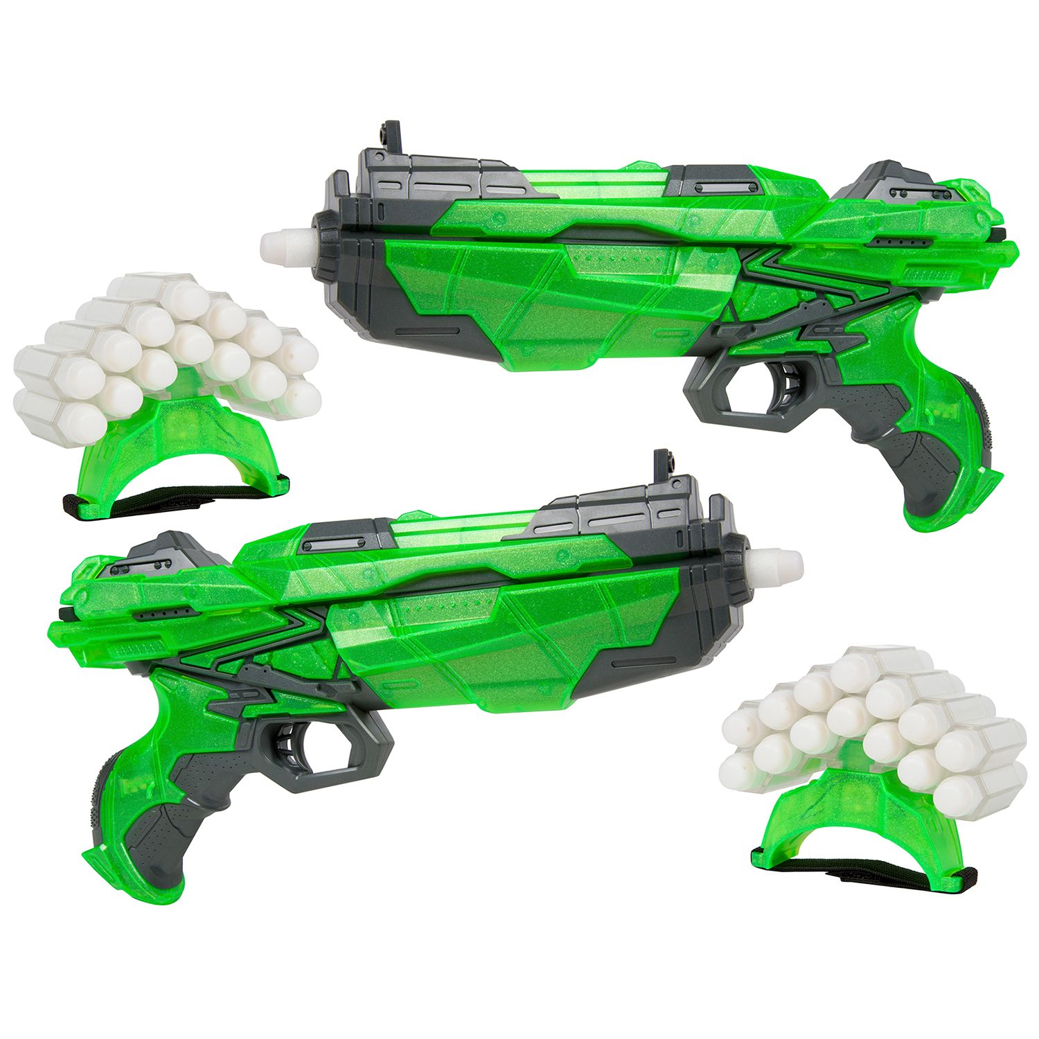 glow in the dark dart blaster