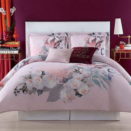 Christian Siriano Dreamy Floral Comforter Set