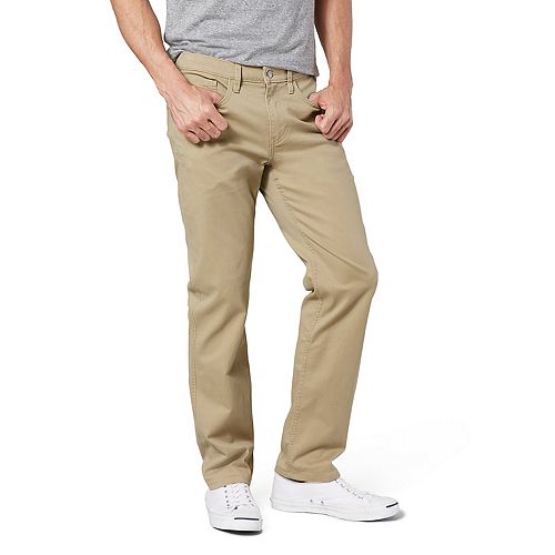 athletic cut khaki pants