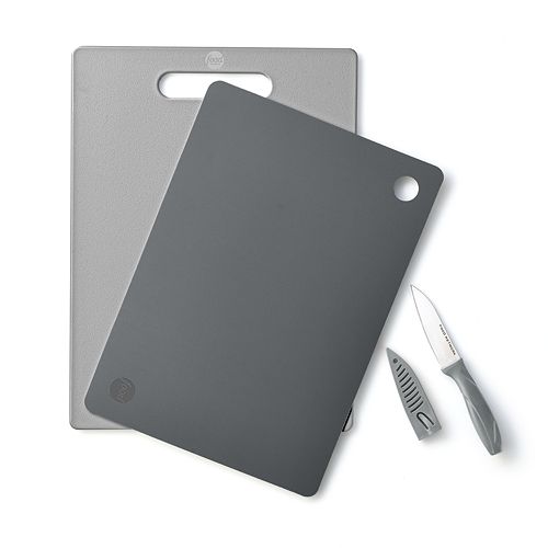 Food Network™ 3pc. Cutting Board, Mat & Knife Set