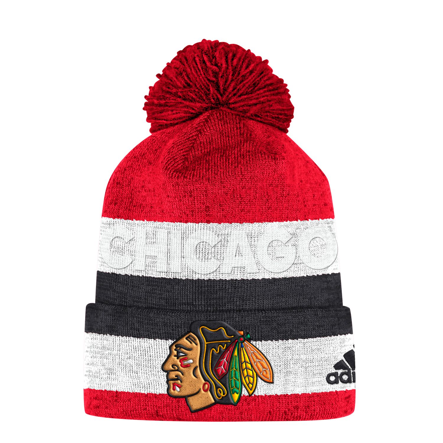 blackhawks beanie