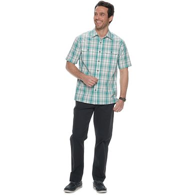 Men's Croft & Barrow® Classic-Fit Quick-Dry Button-Down Shirt