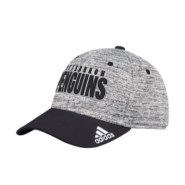 Pittsburgh Penguins NHL adidas Unisex Black Meshback Hat