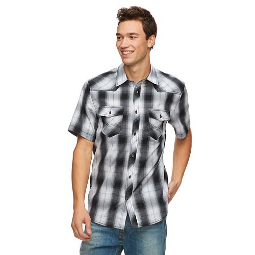 Men's Urban Pipeline™ Plaid Button-Front Shirt