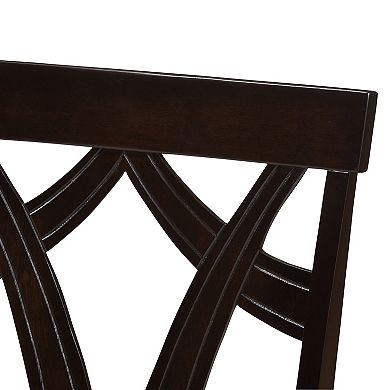 Baxton Studio Modern Grey Dining Chair Set