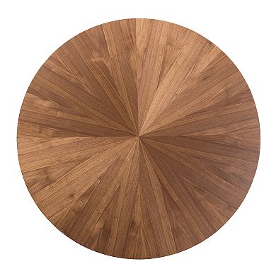 Baxton Studio Mid-Century Black Dining Set