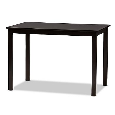 Baxton Studio Modern 5-Piece White Dining Set