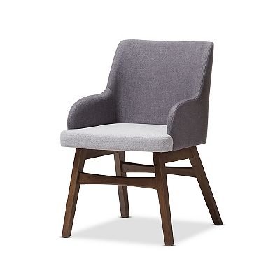 Baxton Studio Mid-Century Two-toned Chair & Table Dining 5-piece Set