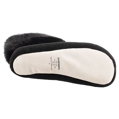 Women's isotoner Sabrine Velour Stretch Boot Slippers