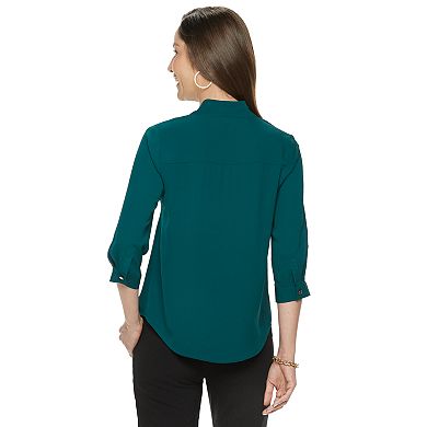 Women's Dana Buchman Crepe Blouse