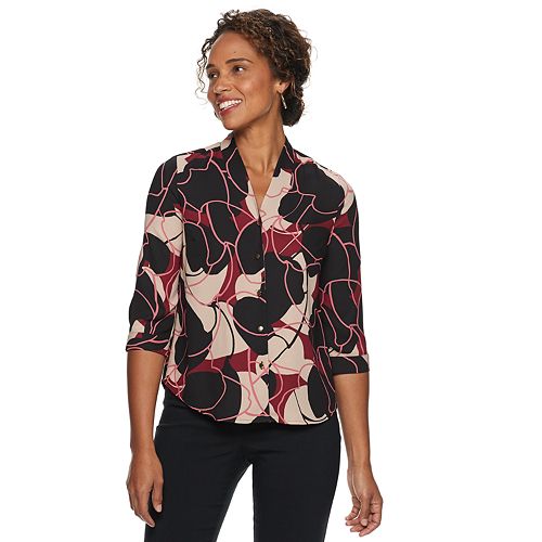 Women's Dana Buchman Crepe Blouse