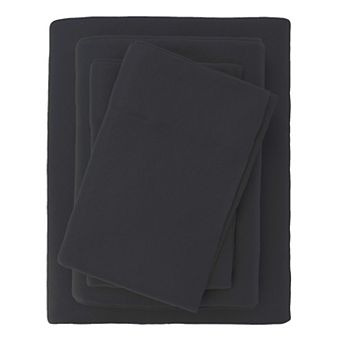 Madelinen® Cotton Solid Luxurious Flannel Sheet Set