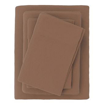 Madelinen® Cotton Solid Luxurious Flannel Sheet Set