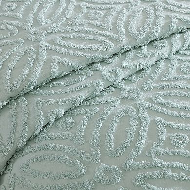 Beatrice Home Fashions Alicia Chenille Wedding Ring Bedspread or Sham