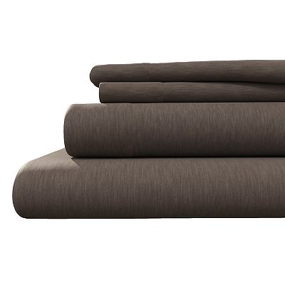 Madelinen® Heathered Jersey Knit Sheet Set