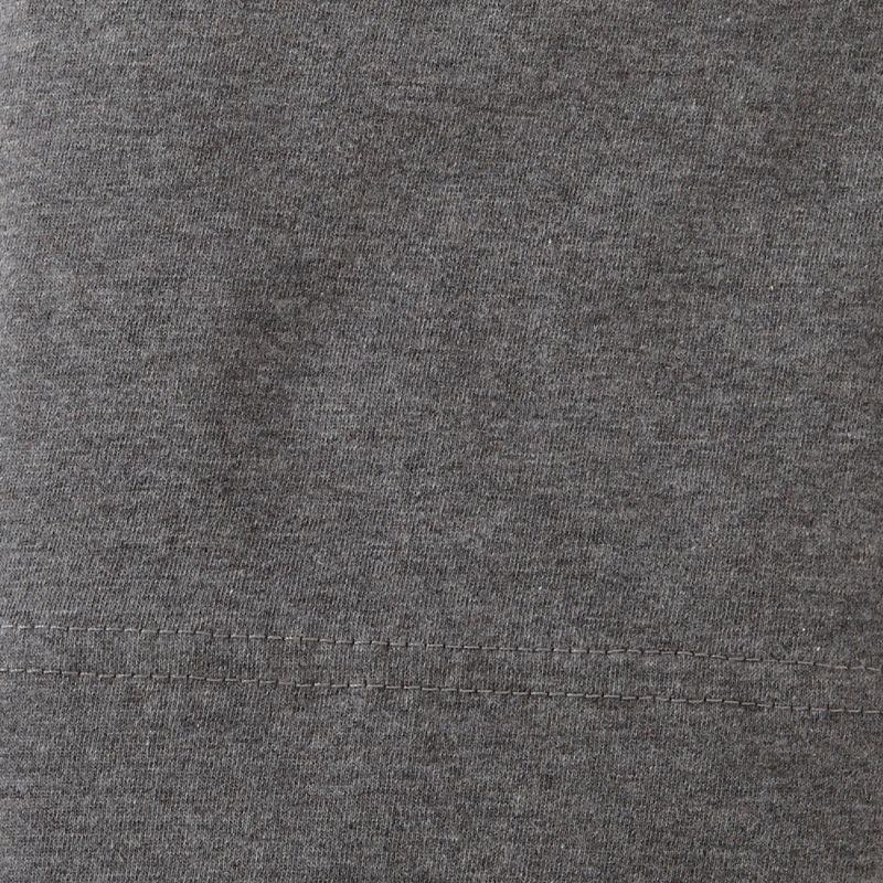 Great Bay Home Heathered Jersey Knit Sheet Set, Grey, CKING SET