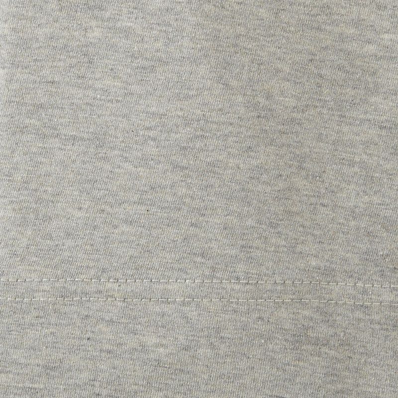 Great Bay Home Heathered Jersey Knit Sheet Set, Grey, FULL SET