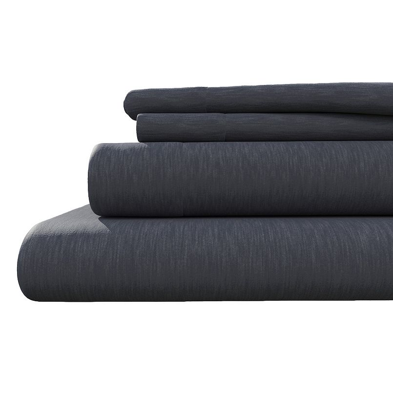 Madelinen® Heathered Jersey Knit Sheet Set