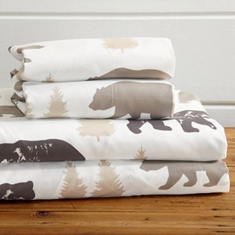 Madelinen® Mountain Printed Microfiber Sheet Set