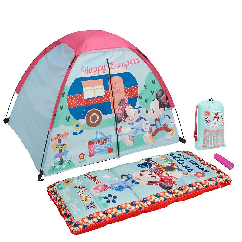 Disneys Minnie Mouse 4-Piece Camping Kit, Muti