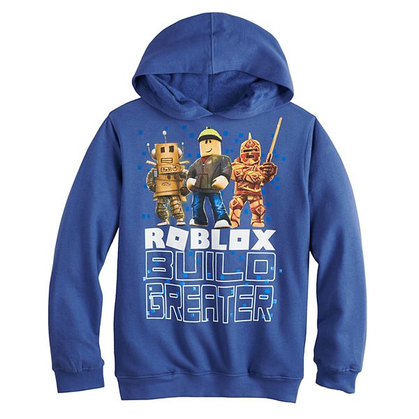 Boys 8 20 Roblox Fleece Pull Over Hoodie - hoodie free roblox girl clothes