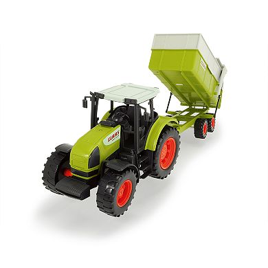 Dickie Toys Toy Claas Tractor & Trailer