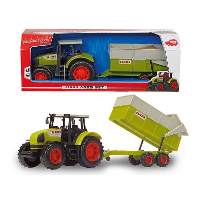 Dickie Toys Toy Claas Tractor & Trailer