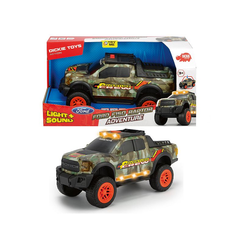 20782121 Dickie Toys Light & Sound Ford F150 Adventure Rapt sku 20782121