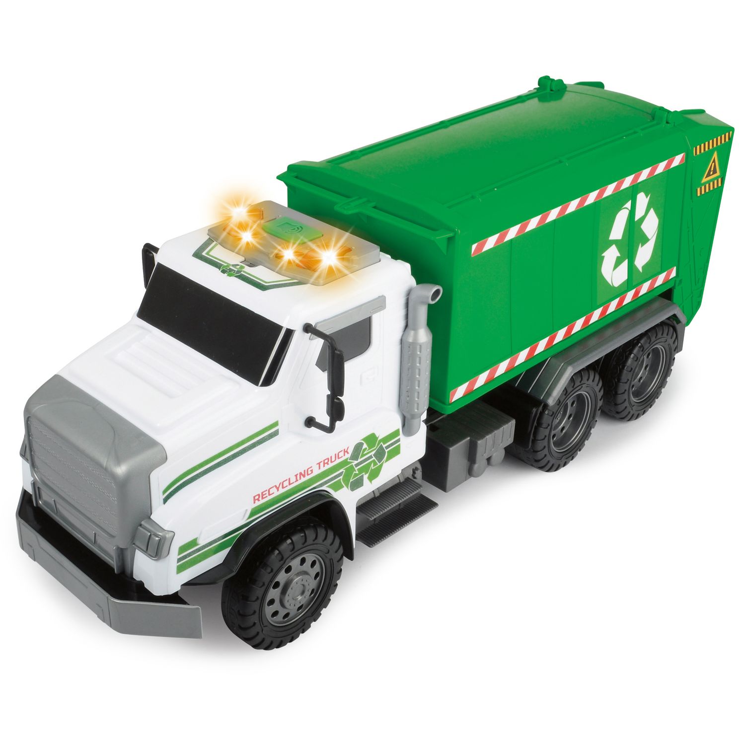 dickie garbage truck light and sound