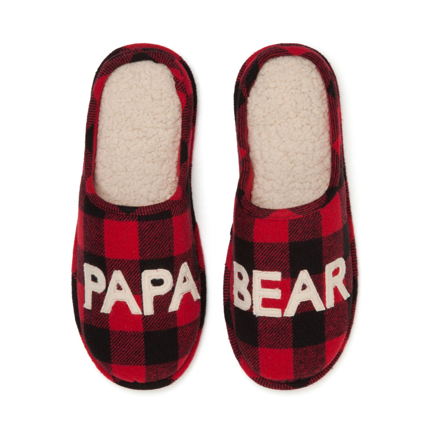 mens papa bear slippers