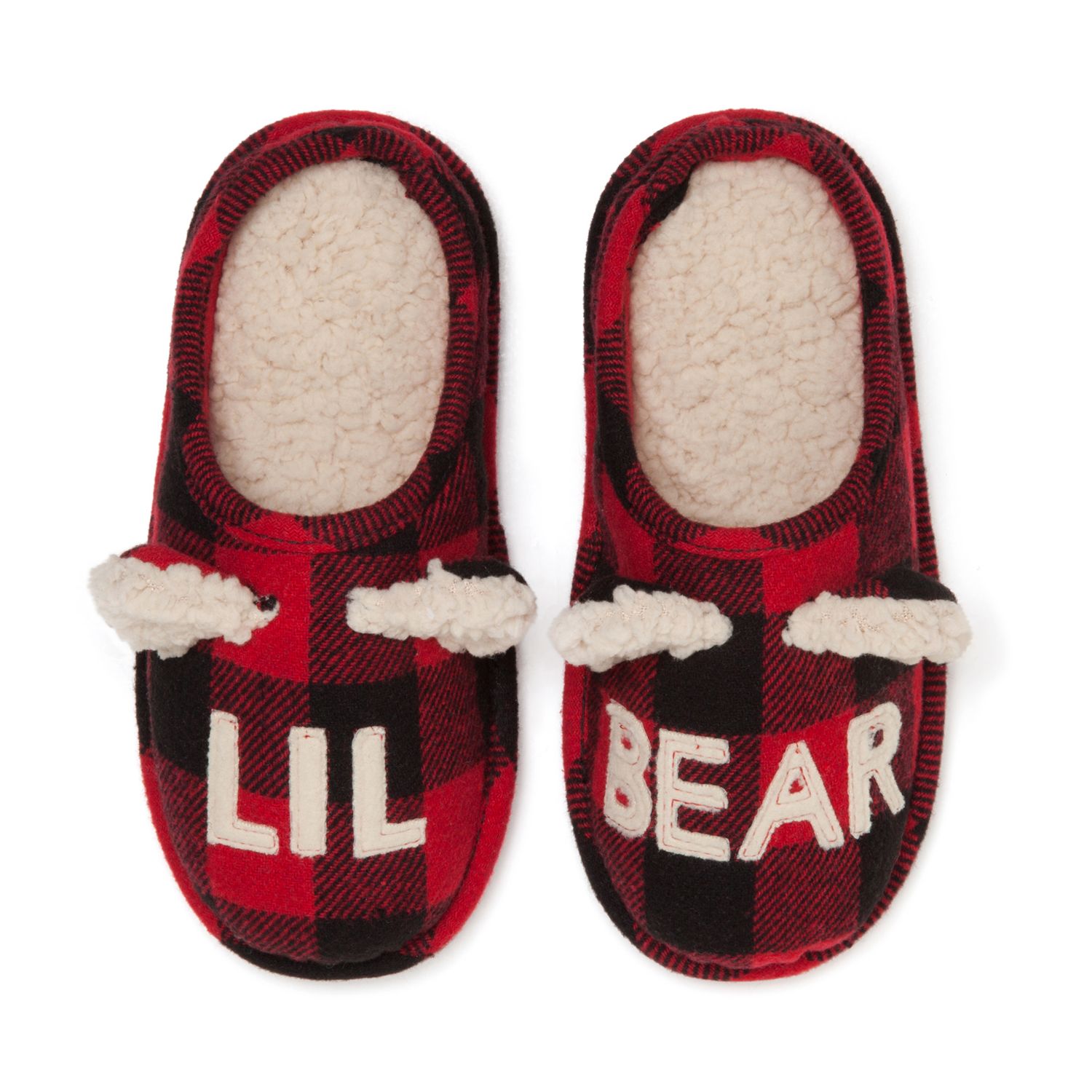 dearfoam family bear slippers