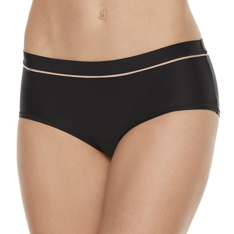 UPC 083626096794 product image for Women's Vanity Fair Light & Luxe Hipster Panty 18195, Size: 6, Black | upcitemdb.com