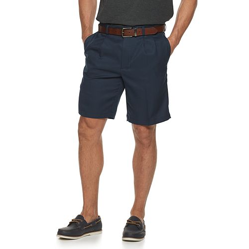 Men's Haggar® Cool 18® PRO StraightFit Solid Pleated Shorts