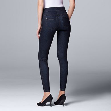 Simply Vera Vera Wang Contemporary Denim Leggings