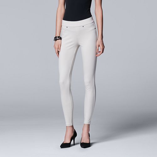 vera wang denim jeggings