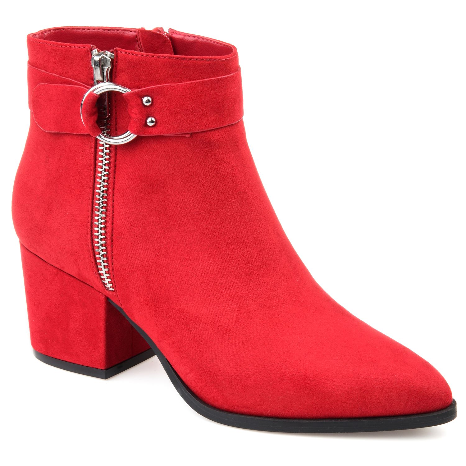 kohls red boots