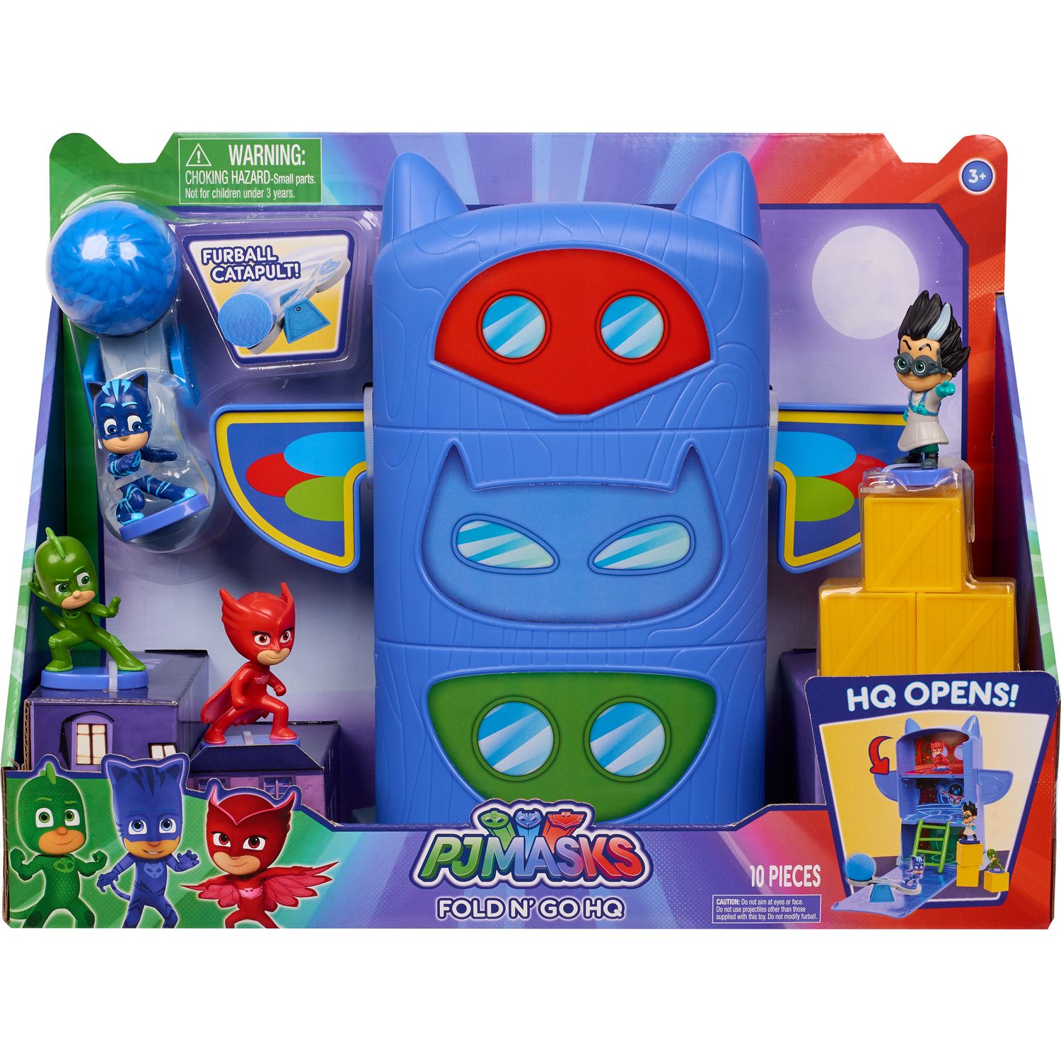 pj headquarters playset