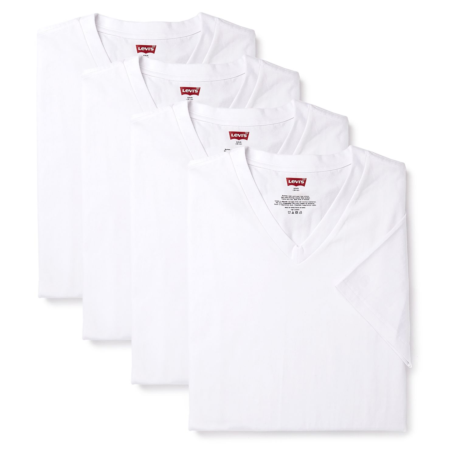 pack + 1 Bonus Stretch V-Neck Tees