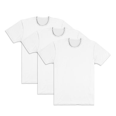 Men's Fruit of the Loom Signature Everlight Go Active 3-pack Crewneck Tees
