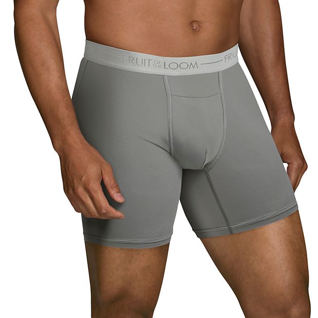 Fruit of the loom everlight boxer briefs 2024 long leg