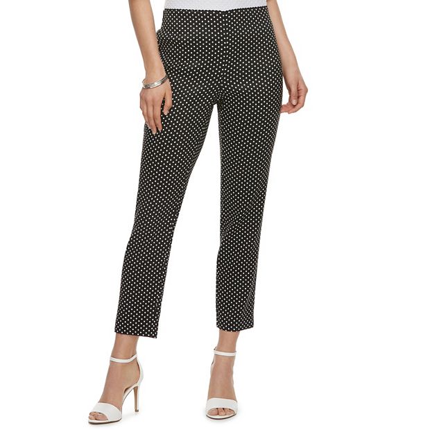 Elle pull on on sale ankle dress pants