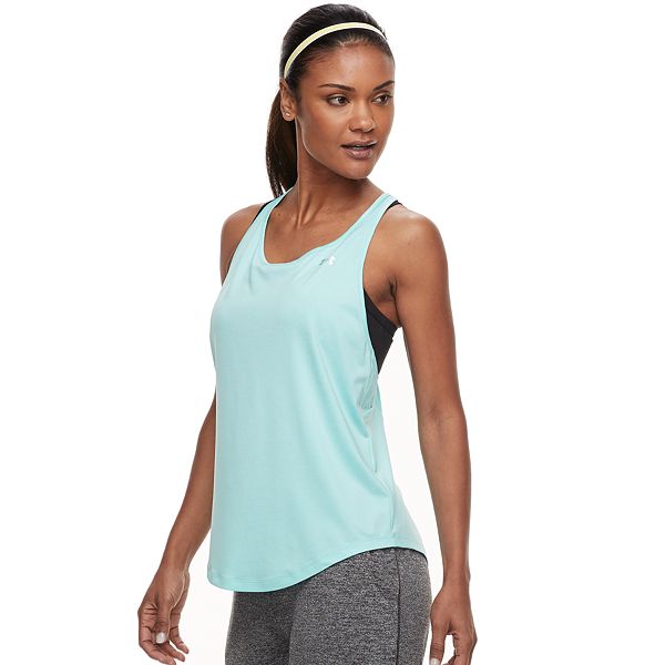 Women s Under Armour HeatGear Mesh Racerback Tank