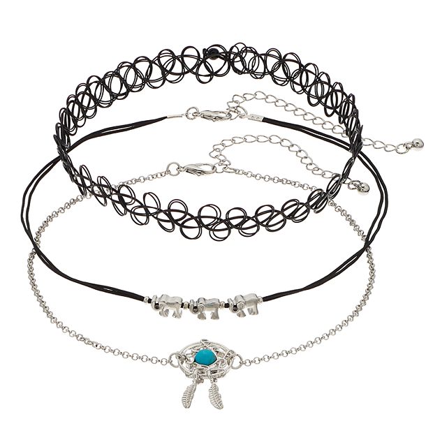 Chokers as Bracelets!!. Chokers are incredibly easy to find and