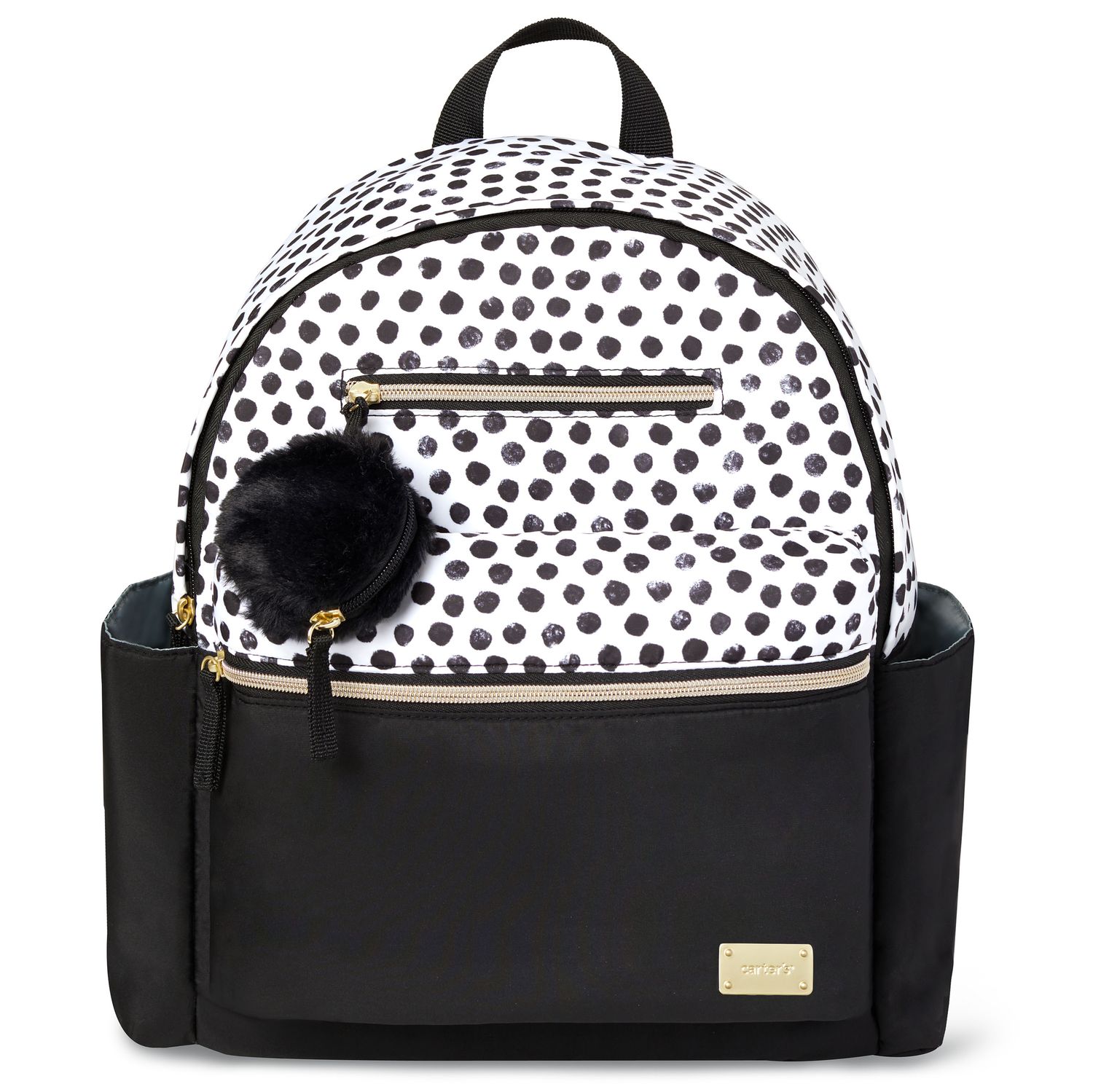 polka dot diaper bag backpack